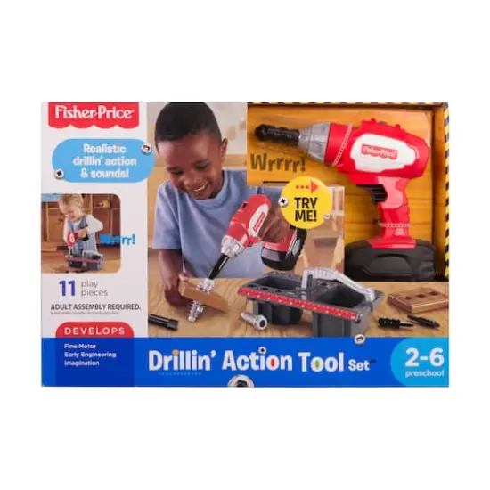 Drillin' Action Tool Set {1}