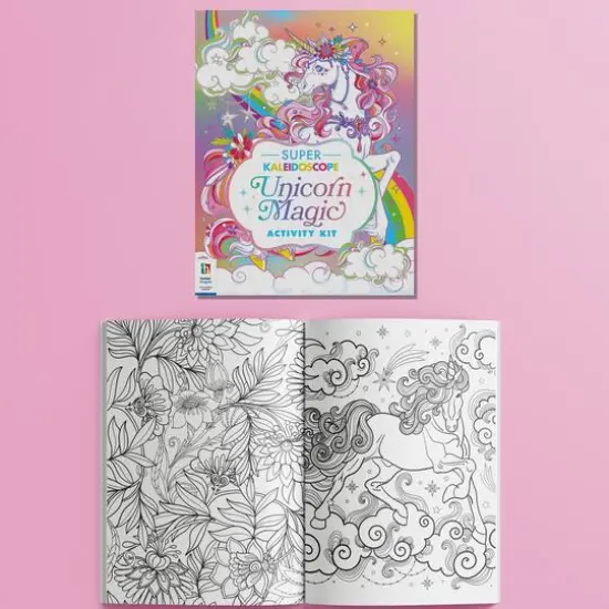 Hinkler Super Kaleidoscope Unicorn Magic Activity Kit {6}
