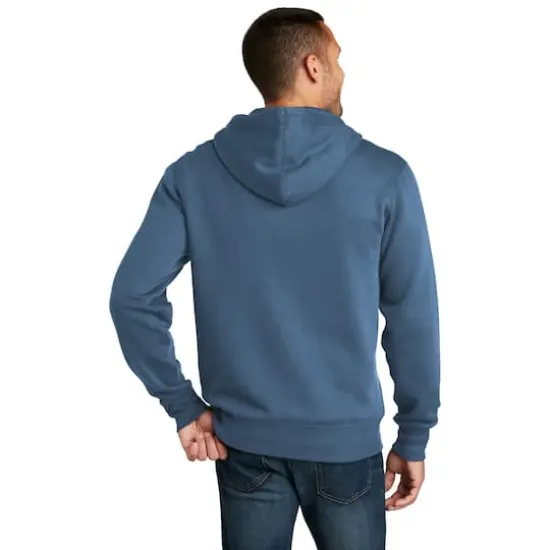 District&reg; Perfect Weight&reg; Fleece Full-Zip Hoodie Maritime Blue {6}