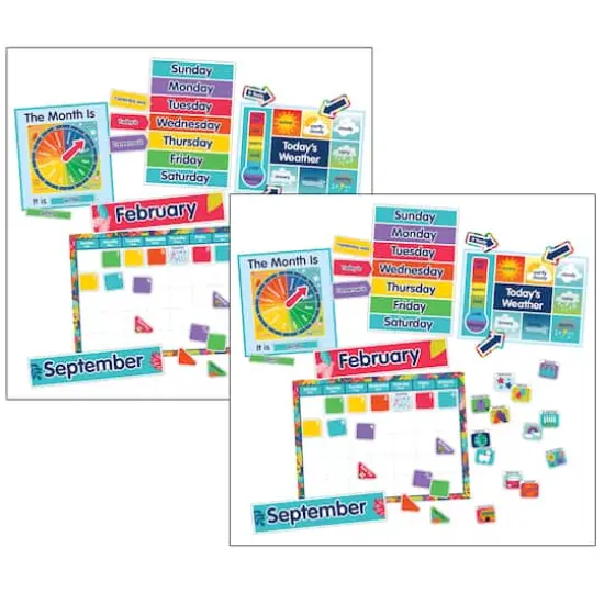Carson Dellosa Education&reg; One World Calendar Bulletin Board Set, 2ct. {1}