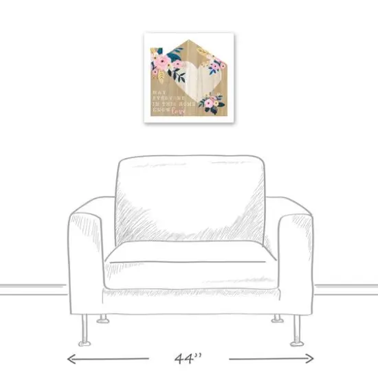Love in this Home 16" x 16" Canvas Wall Art {6}