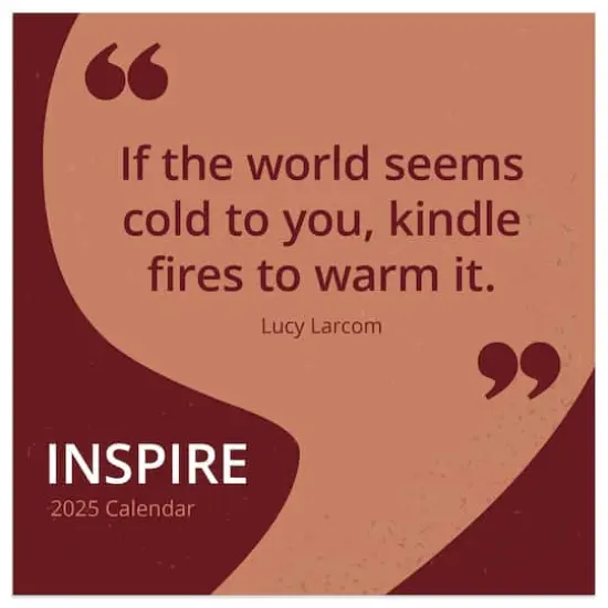 TF Publishing 2025 Inspire Mini Calendar {1}