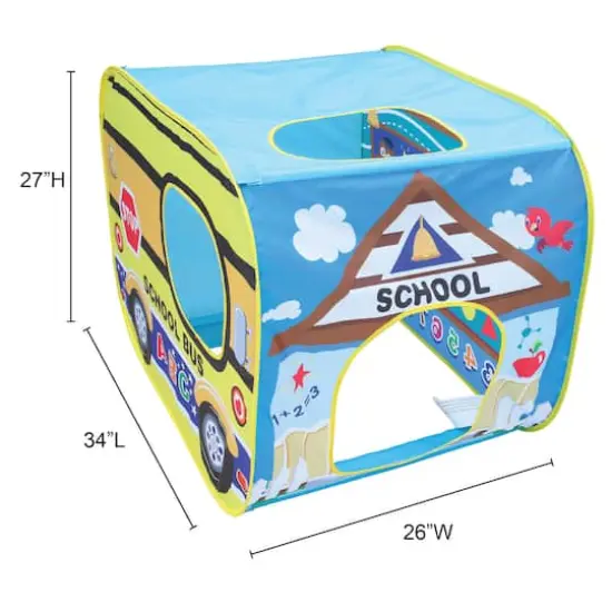 Banzai My Little School House Play Tent {4}