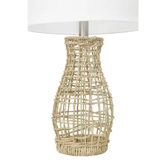Hello Honey&reg; Rattan Table Lamp {6}