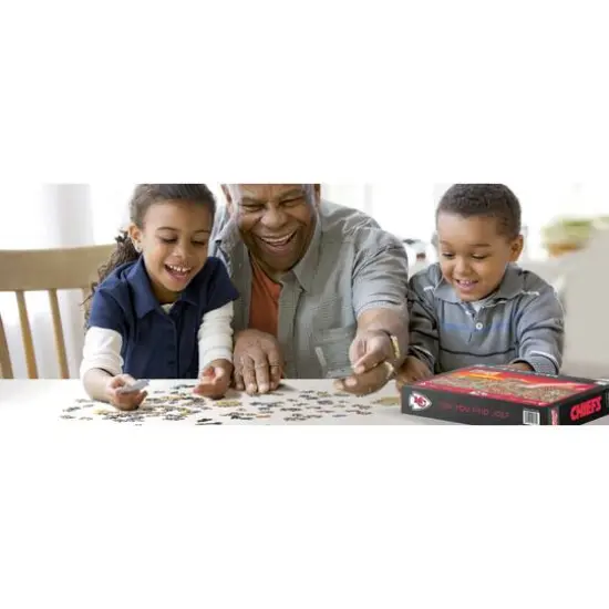 Joe Journeyman NFL 500 Piece Jigsaw Puzzle Kansas City Chiefs {5}