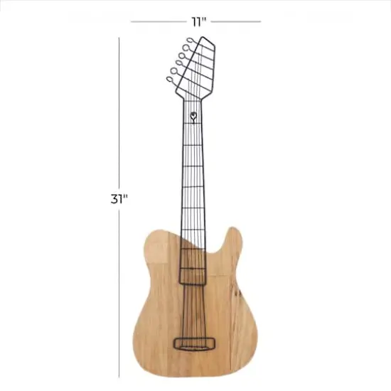 Brown MDF Traditional Wall Decor, 31" x 2" x 11" {7}