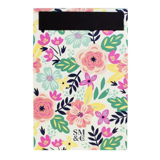 Steel Mill & Co.&reg; Mint Floral Magnetic Meal Planner {3}