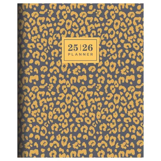 TF Publishing 2025-2026 Lovely Leopard Large Monthly Planner {1}