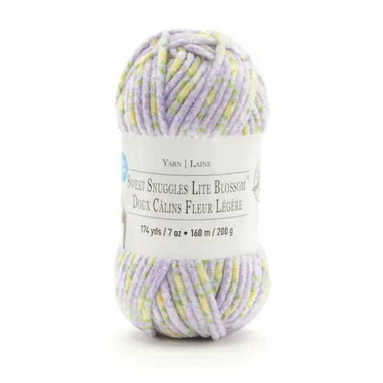 Sweet Snuggles Lite Blossom&trade; Yarn by Loops & Threads Iris {1}