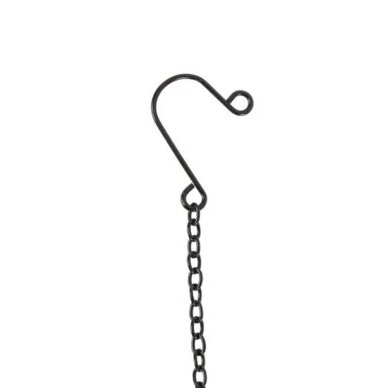 Blue Sea Life Metal Dolphin & Seahorse Windchime with Dangling Seashells Set {7}