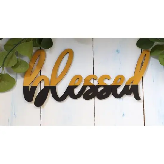 Leisure Arts&reg; 12.75" Wood Blessed Word {5}