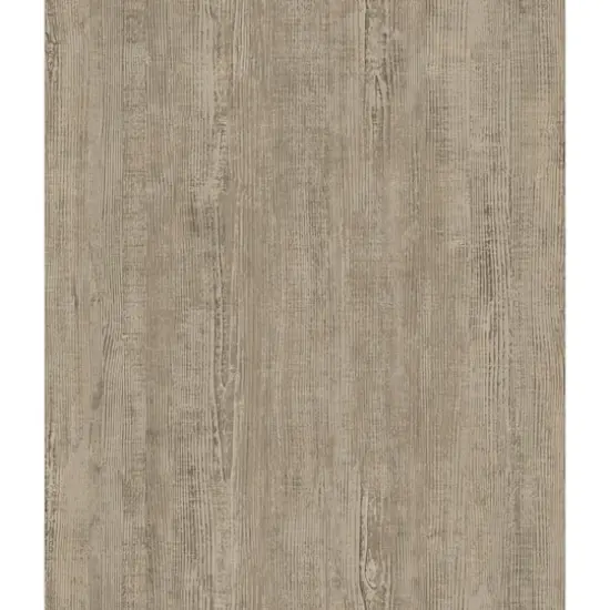 RoomMates Taupe Dimensional Natural Wood Peel & Stick Wallpaper {1}