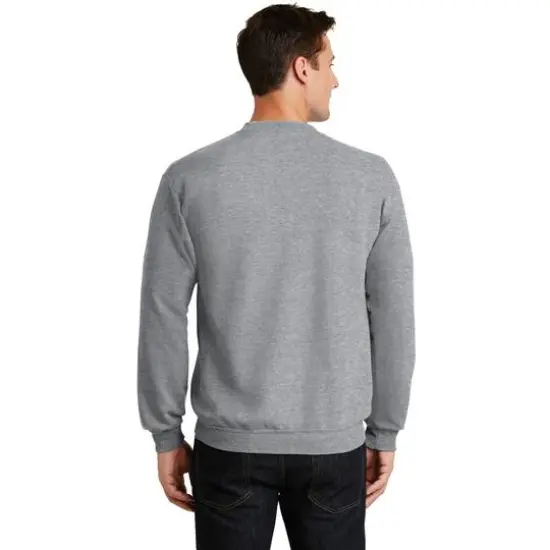 Port & Company&reg; Neutrals Core Fleece Crewneck Sweatshirt Athletic Heather {6}