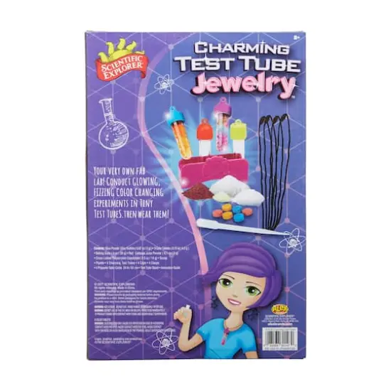 Scientific Explorer Charming Test Tube Jewelry Kit {6}