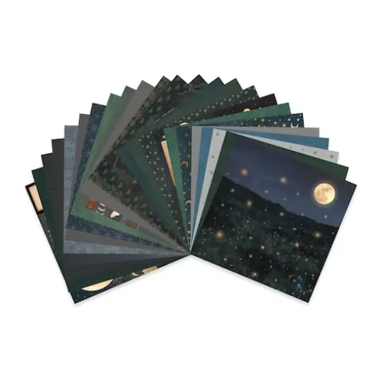 Craft Smith 12" x 12" Harvest Night Paper Pad {3}