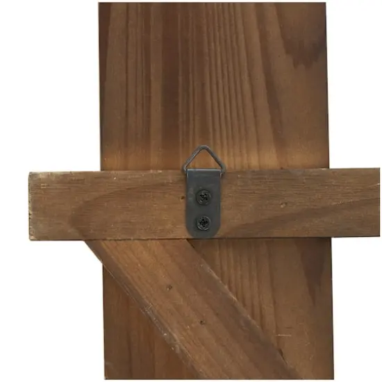 Gray Arrow & Stripe Patterned Wood Paddle Wall D&eacute;cor {7}