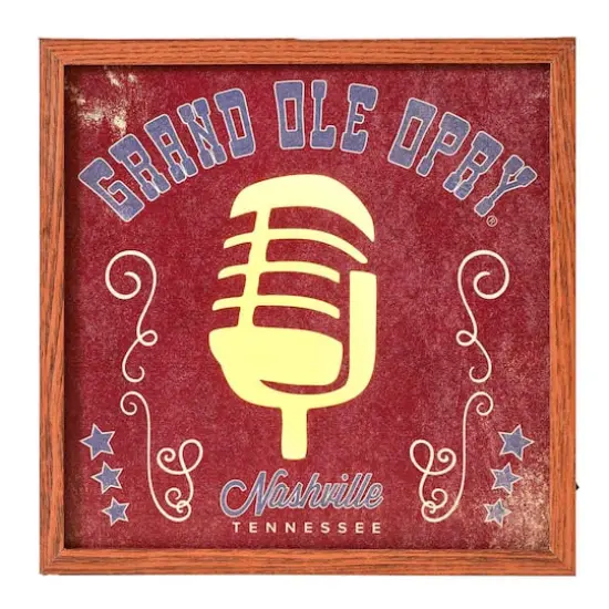 American Art Decor Grand Ole Opry LED Light Box - 12.625" x 12.625" {1}