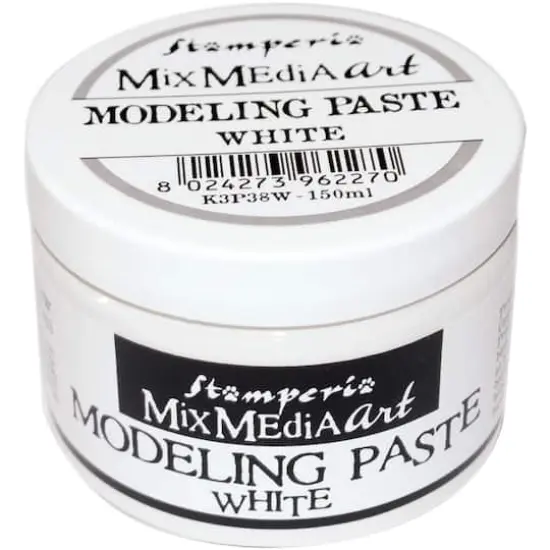 Stamperia White Modeling Paste, 150mL {3}