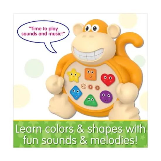 Early Learning - Colors & Shapes Monkey {5}