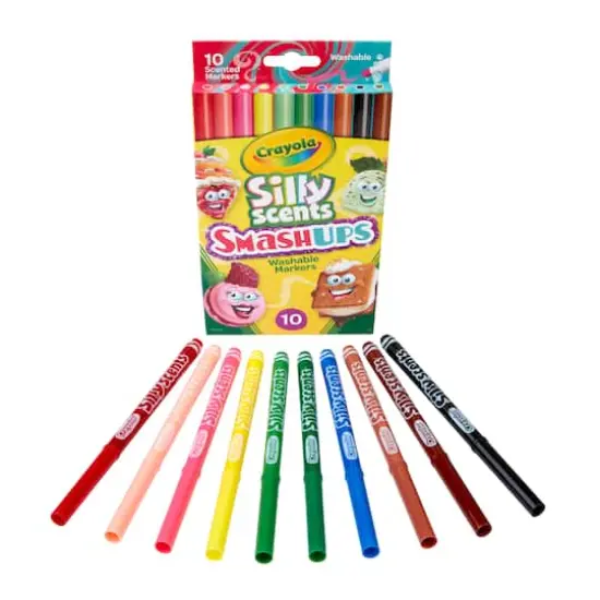 Crayola&reg; Silly Scents&trade; SmashUps Markers {8}