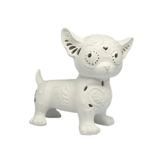 7" DIY LED Dog Ceramic Décor by Ashland® {1}