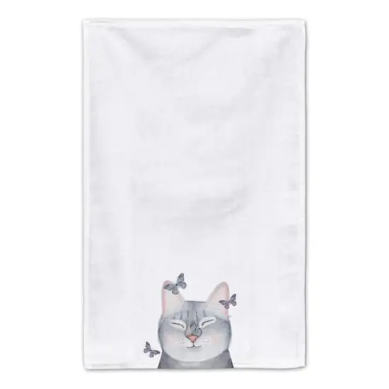 Cat with Butterflies 16" x 25" Towel Set {4}