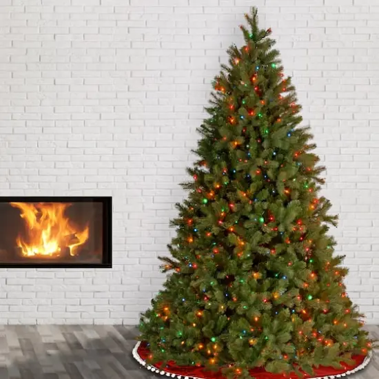 6.5ft. Pre-Lit Downswept Douglas&reg; Fir Tree, Multicolor Lights {3}