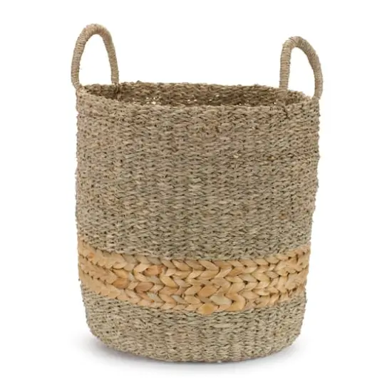 Seagrass Basket Set, 13" & 14.75" {3}