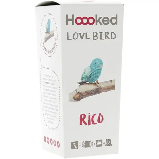 Hoooked Rico the Love Bird DIY Crochet Kit {4}