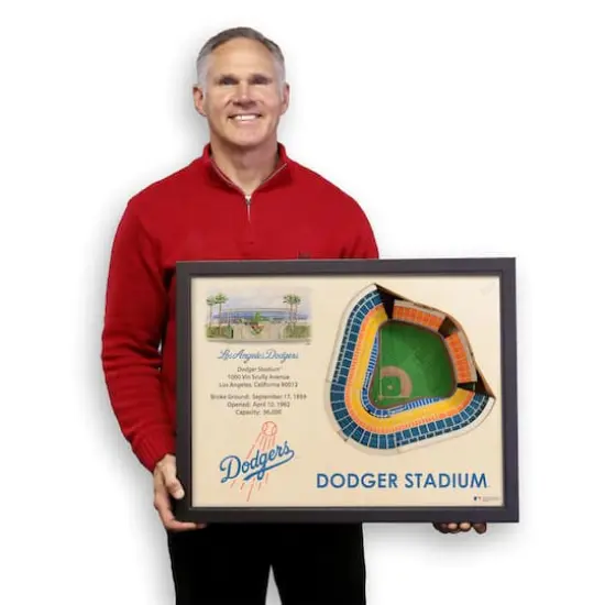 MLB 25-Layer StadiumView Wall Art Los Angeles Dodgers {6}