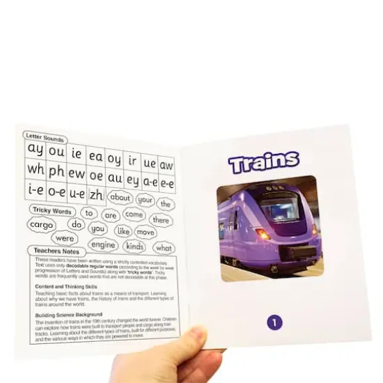 Junior Learning&reg; Science Decodables Phase 5 Non-Fiction Educational Learning Set {4}