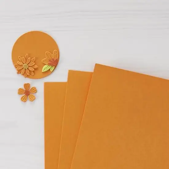 Spellbinders&reg; Color Essentials 8.5" x 11" Cardstock, 10 Sheets Persimmon {4}