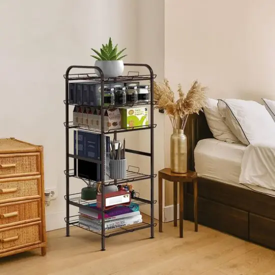 NEX™ 43" Bronze Freestanding 7-Tier Water Bottle Organizer {7}