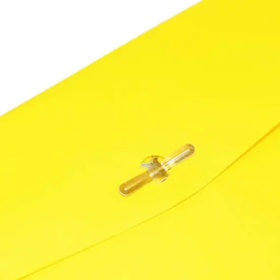 JAM Paper 9" x 12" Clasp Closure Colored Envelopes, 25ct. Yellow {6}