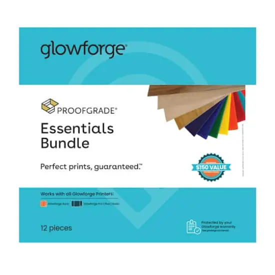 Glowforge&reg; Proofgrade&reg; Essentials Bundle {1}