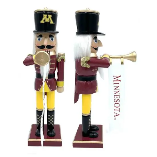 14" College Bugler Nutcracker Minnesota {1}