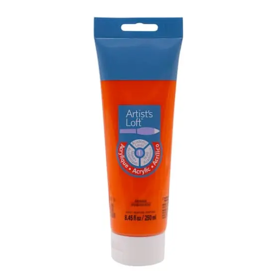 Acrylic Paint by Artist's Loft&trade;, 8.5oz. Orange {1}