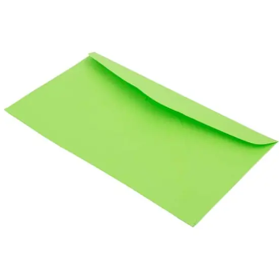 JAM Paper 3.625" x 6.5" Premium Commercial Envelopes, 100ct. Light Green {5}
