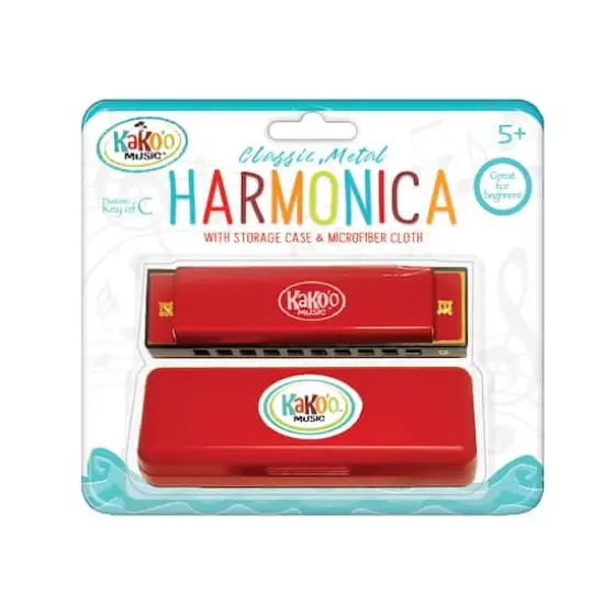 Salus Kako'o Red Classic Metal Harmonica {3}