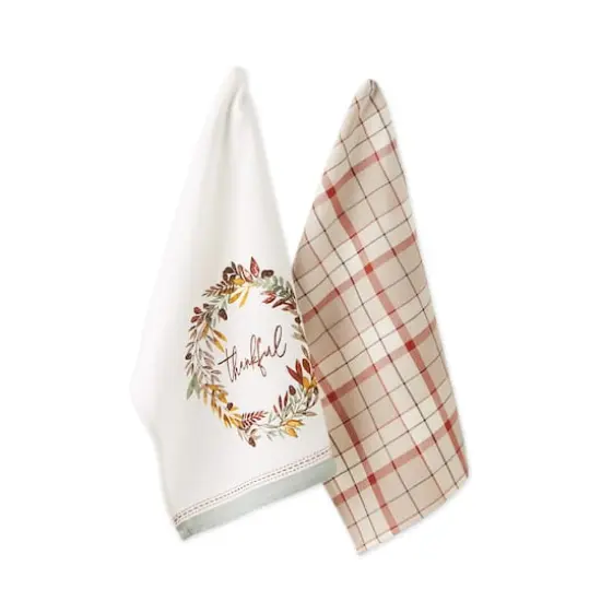 DII&reg; Thankful Autumn Dishtowel Set {1}