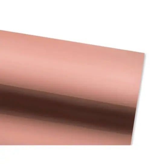 PA Vinyl Foil Permanent Adhesive Vinyl Rose Gold {3}