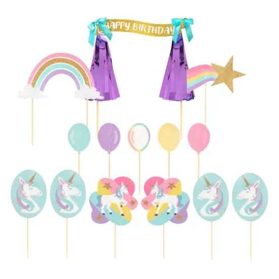 Unicorn Cake Topper Set by Celebrate It&trade; {1}
