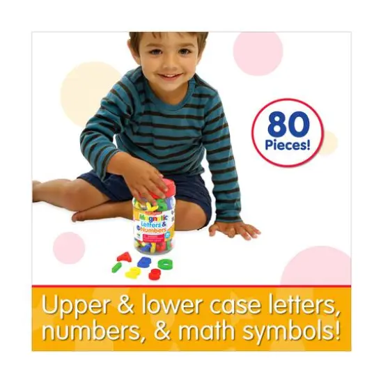 Early Learning - Magnetic Letters & Numbers {6}