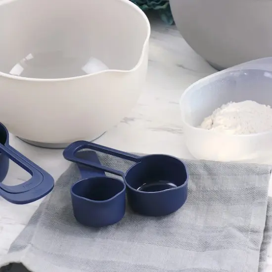 Oster Blue All In One 12 Piece Plastic Baking Tool Set {4}