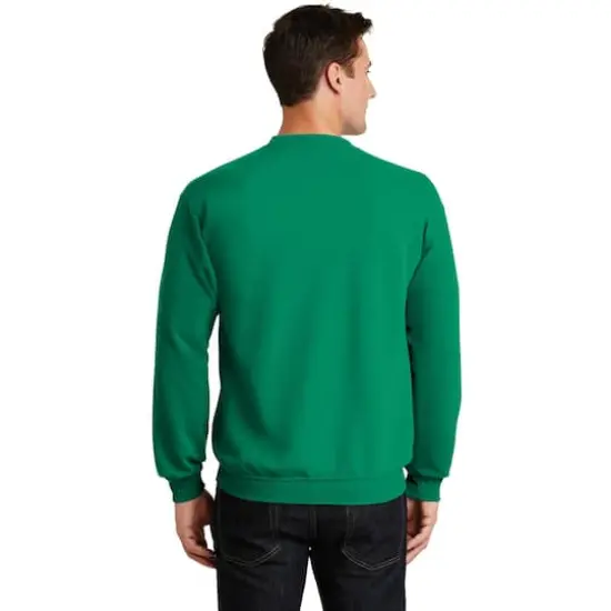 Port & Company&reg; Brights Core Fleece Crewneck Sweatshirt Kelly {6}