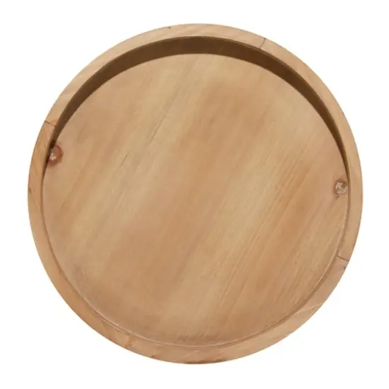 16" Black Industrial Compact Accent Table {3}