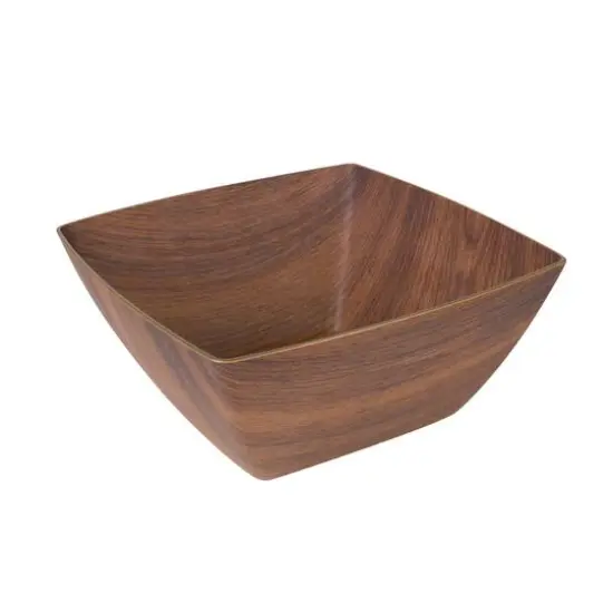 Luxe Party Mahogany Collection Large 9" Square Serving Bowl {6}