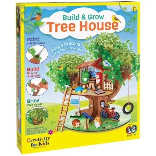Creativity for Kids&reg; Build & Grow Tree House Kit {1}