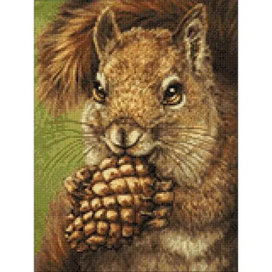 Crafting Spark Squirrel Diamond Painting Kit {1}