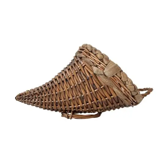 13.5" Wicker Cornucopia Basket by Ashland&reg; {3}
